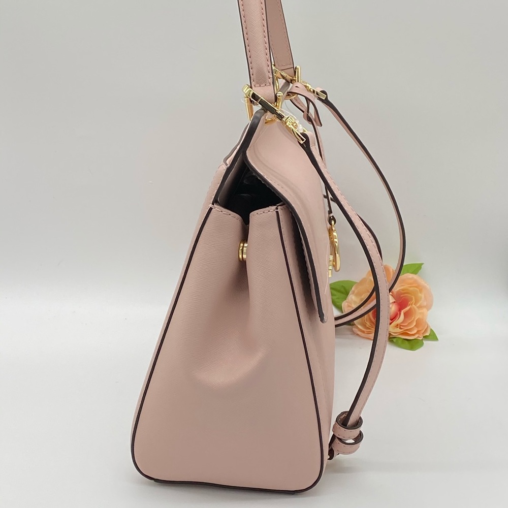 MICHAEL KORS TALIA LARGE TH SATCHEL BLOSSOM - Picture 9 of 16
